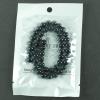 imageCherry Tree Collection  6mm Lace Agate Blue Gemstone Round Beads for Jewelry Making  1 Strand  60 PCSblack agate