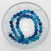 imageCherry Tree Collection  6mm Lace Agate Blue Gemstone Round Beads for Jewelry Making  1 Strand  60 PCSlace agate blue