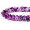 imageCherry Tree Collection  6mm Lace Agate Blue Gemstone Round Beads for Jewelry Making  1 Strand  60 PCSlace agate purple