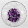 imageCherry Tree Collection  6mm Lace Agate Blue Gemstone Round Beads for Jewelry Making  1 Strand  60 PCSlace agate purple