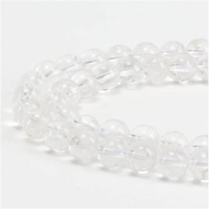 imageCherry Tree Collection  6mm Lace Agate Blue Gemstone Round Beads for Jewelry Making  1 Strand  60 PCSclear quartz