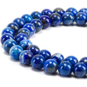 imageCherry Tree Collection  6mm Lace Agate Blue Gemstone Round Beads for Jewelry Making  1 Strand  60 PCSlapis