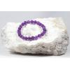 imageCherry Tree Collection Gemstone Beaded Stretch Bracelet 8mm Round Beads 7quotAmethyst