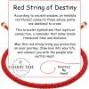 imageCherry Tree Collection Lucky Red String  Bead Bracelet  for Protection ampamp Good Luck  Adjustable Red Thread Bracelet for Men ampamp Women Bracelet for Protection Luck and AbundancePlain
