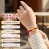 imageCherry Tree Collection Lucky Red String  Bead Bracelet  for Protection ampamp Good Luck  Adjustable Red Thread Bracelet for Men ampamp Women Bracelet for Protection Luck and AbundanceCoin