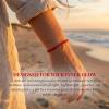 imageCherry Tree Collection Lucky Red String  Bead Bracelet  for Protection ampamp Good Luck  Adjustable Red Thread Bracelet for Men ampamp Women Bracelet for Protection Luck and AbundancePlain