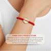 imageCherry Tree Collection Lucky Red String  Bead Bracelet  for Protection ampamp Good Luck  Adjustable Red Thread Bracelet for Men ampamp Women Bracelet for Protection Luck and AbundanceCoin