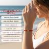 imageCherry Tree Collection Lucky Red String  Bead Bracelet  for Protection ampamp Good Luck  Adjustable Red Thread Bracelet for Men ampamp Women Bracelet for Protection Luck and AbundanceSet of Heart  Star