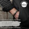 image:imageStainless Steel Cuban Link Bracelet for Men Classic Chain Bracelet  Mens Bracelets in SilverGoldBlack  Meaningful Gift for Son Husband Dad amp Boyfriend  Hypoallergenic Jewelry with Gift BoxBoyfriendSilver