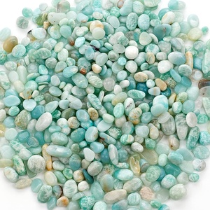 image:imageCherry Tree Collection 12 Pound Polished Tumbled Gemstone Chips Pebbles Crystal Chips Bulk for Jewelry Making Healing Plants Succulents Aquariums Decoration Chakra PeridotSAmazoniteL