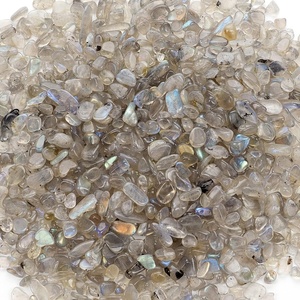 image:imageCherry Tree Collection 12 Pound Polished Tumbled Gemstone Chips Pebbles Crystal Chips Bulk for Jewelry Making Healing Plants Succulents Aquariums Decoration Chakra PeridotSLabradorite