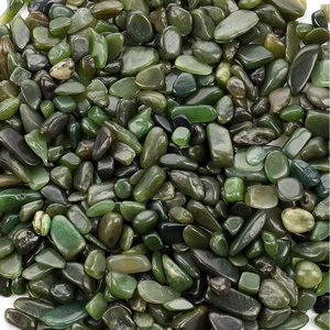 image:imageCherry Tree Collection 12 Pound Polished Tumbled Gemstone Chips Pebbles Crystal Chips Bulk for Jewelry Making Healing Plants Succulents Aquariums Decoration Chakra PeridotSNephrite