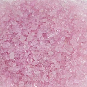 image:imageCherry Tree Collection 12 Pound Polished Tumbled Gemstone Chips Pebbles Crystal Chips Bulk for Jewelry Making Healing Plants Succulents Aquariums Decoration Chakra PeridotSRose Quartz