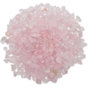 image:imageCherry Tree Collection 12 Pound Polished Tumbled Gemstone Chips Pebbles Crystal Chips Bulk for Jewelry Making Healing Plants Succulents Aquariums Decoration Chakra PeridotSRose QuartzL