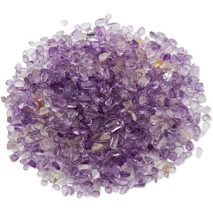 image:imageCherry Tree Collection 12 Pound Polished Tumbled Gemstone Chips Pebbles Crystal Chips Bulk for Jewelry Making Healing Plants Succulents Aquariums Decoration Chakra PeridotSAmetrine